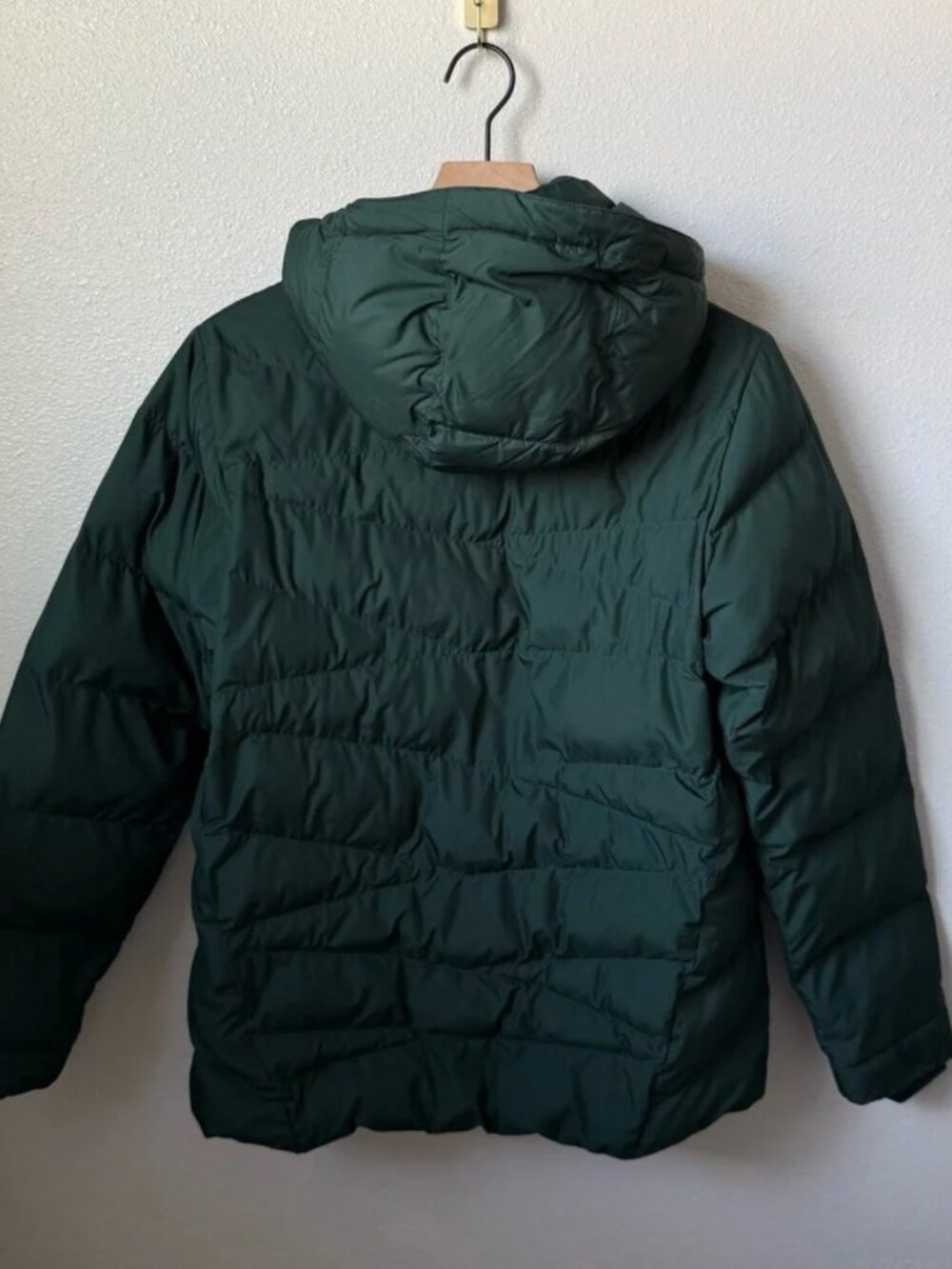 Columbia Forest Green Hooded Puffer Jacket Women's Medium - Picture 2 of 5